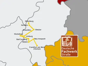 Het deel van de Vakwerkroute langs de Lahn loopt van Dillenburg via Limburg ad Lahn naar Frankfurt. Bekijk hier de mooie stadjes op deze route