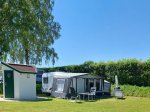 camping plek met privé sanitair