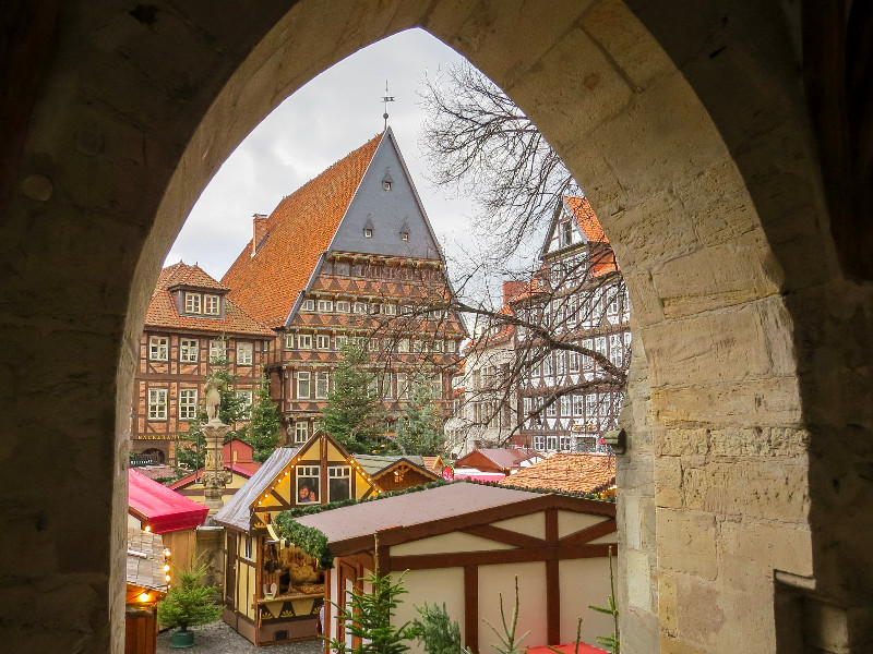 Nostalgische kerstmarkt Hildesheim