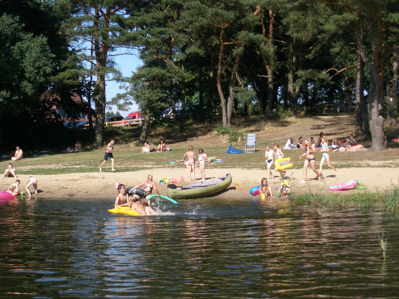 Camping am Blanksee in het mooie Merengebied in Mecklenbrug-Vorpommeren