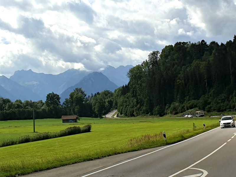 Op de Duitse Alpenroute kom je langs de mooiste landschappen