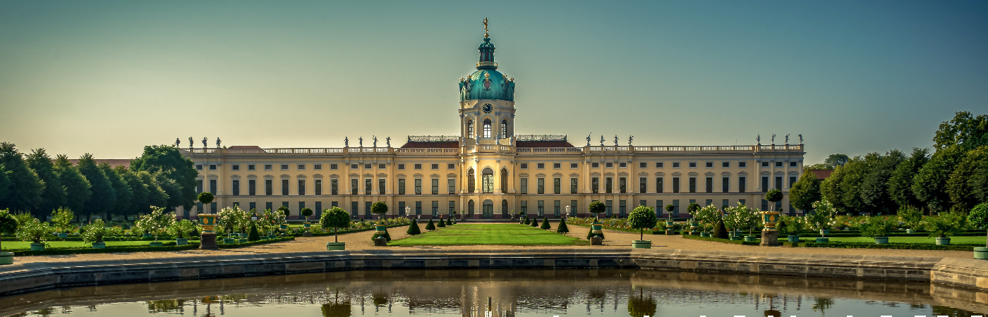 Het prachtige Charlottenburg paleis in Berlijn