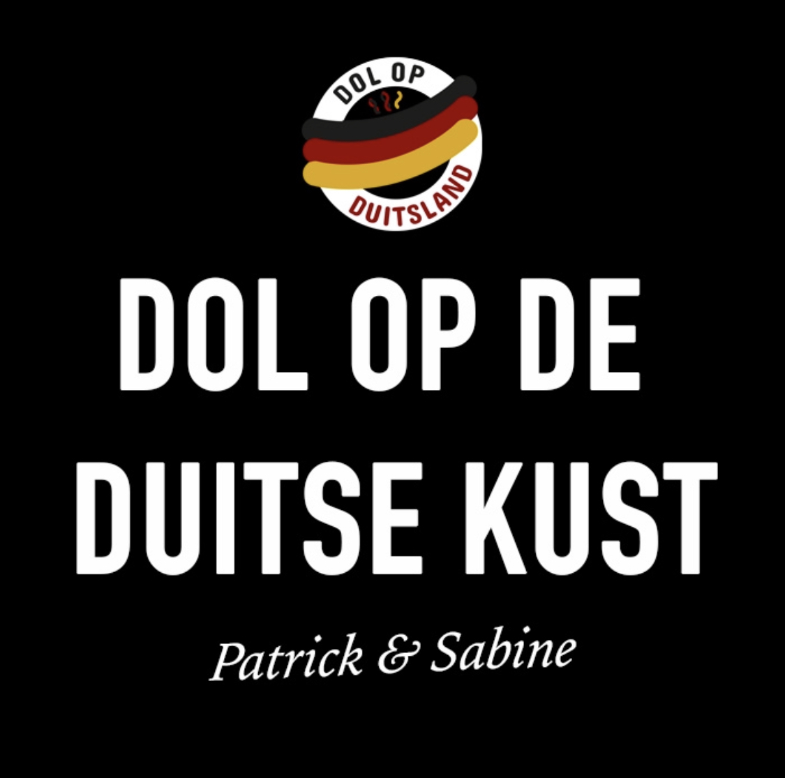 Dol op de Duitse kust