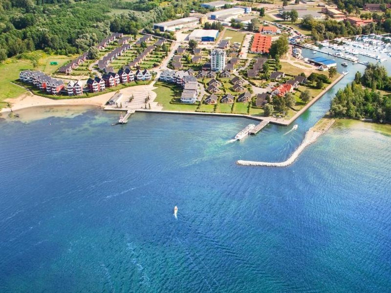 Mooi vakantiepark aan het meer van Müritz