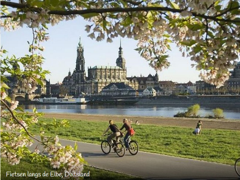 Fietsvakantie langs de Elbe
