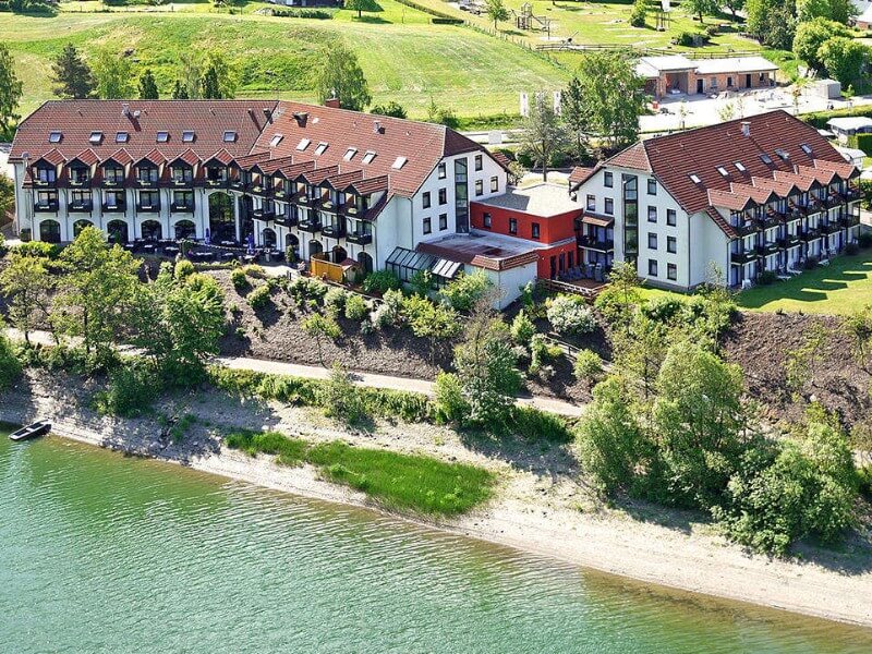 Göbels Seehotel ligt prachtig aan de Diemelsee