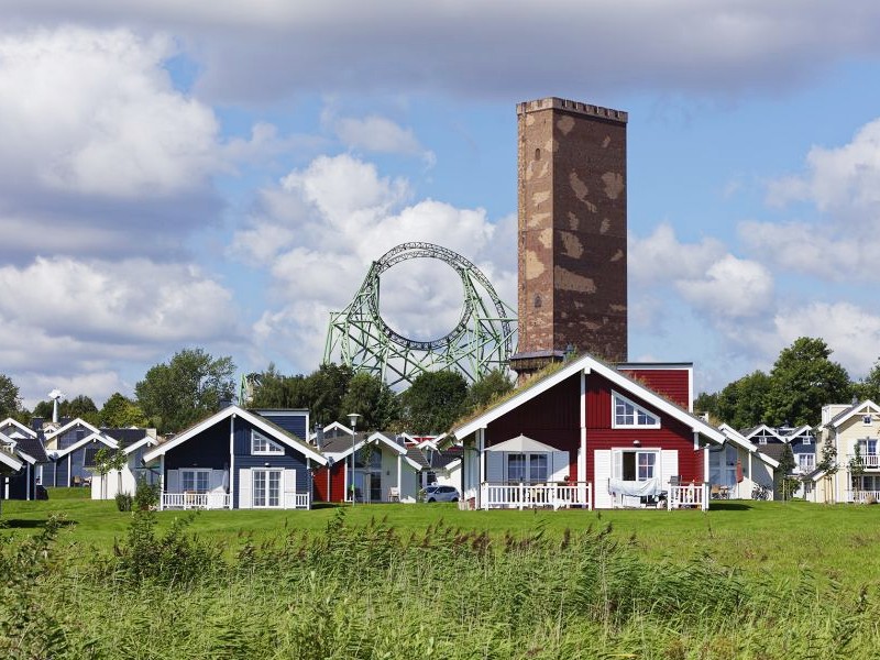 Hansa-park resort ligt naast het gelijknamige pretpark