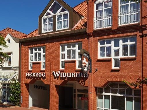 Voorkant van Hotel Herzog Widukind