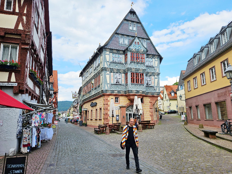 Patrick bij Hotel zum Riesen