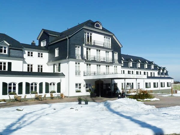 Hotel Rimberg in de sneeuw van het Sauerland