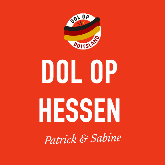 Dol op Hessen in midden Duitsland