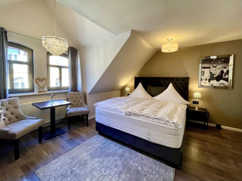 Moderne kamer in Pension Burkhardt