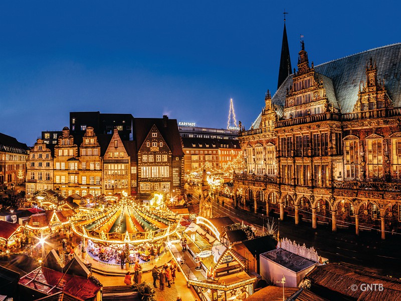 Kerstmarkt in Bremen