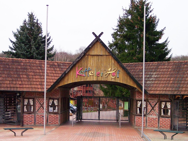 Ingang van Amusementspark Ketteler Hof