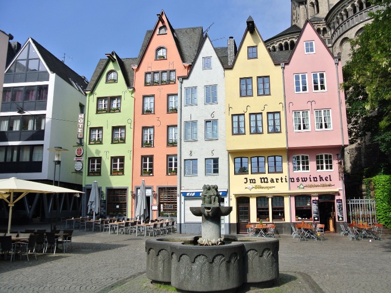De gezellige Altstadt van Keulen
