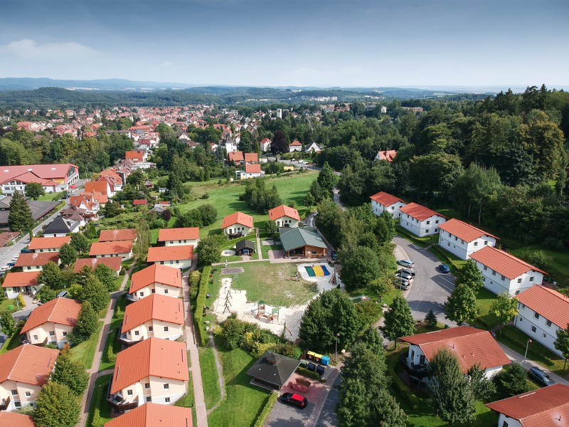 Landal Salztal Paradis vanuit de lucht