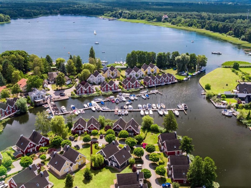 De huisjes bij Landal Dwergter Sand