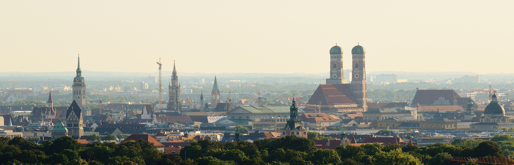 uitzicht over de Duitse stad München
