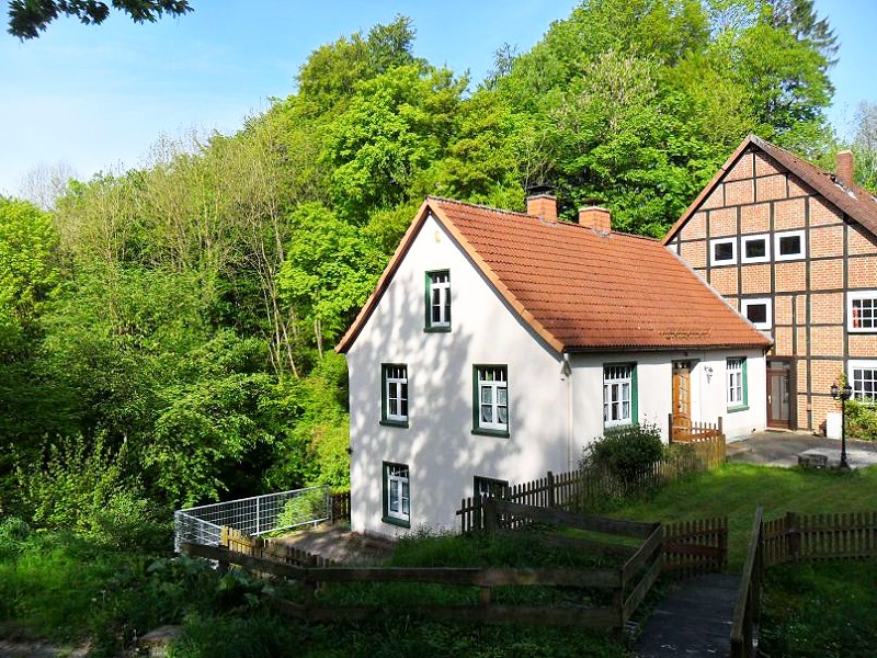 Huisje in de natuur vlakbij Hannover