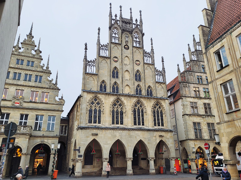 Het Rathaus van Münster