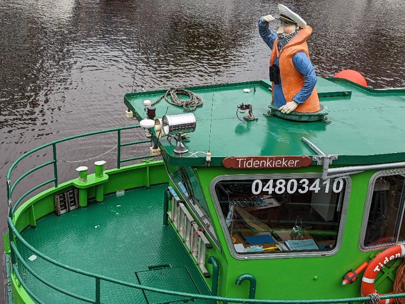 Met de Tidenkieker kan je een boottocht naar de Elbe maken