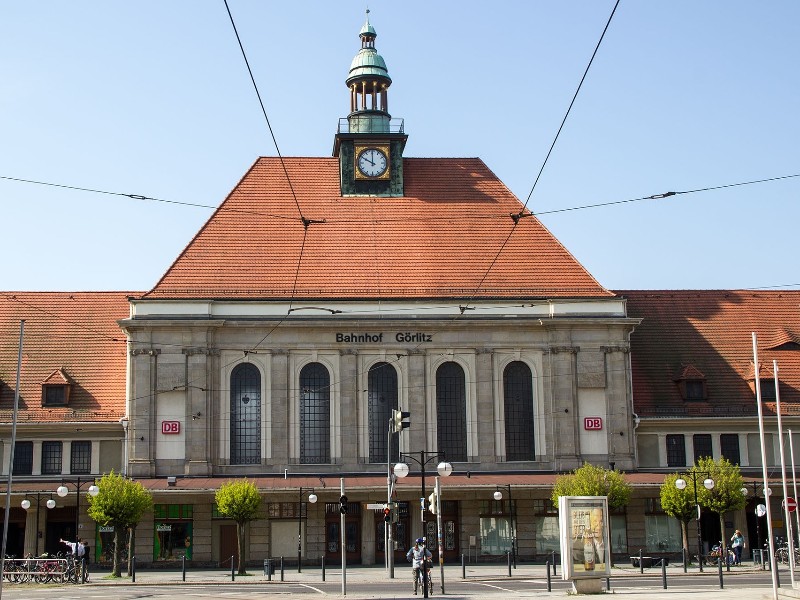 Het treinstation van Görlitz