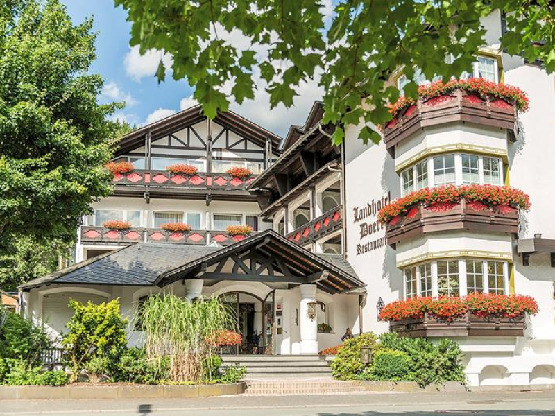 Het romantische hotel Doerr in Bad Laasphe