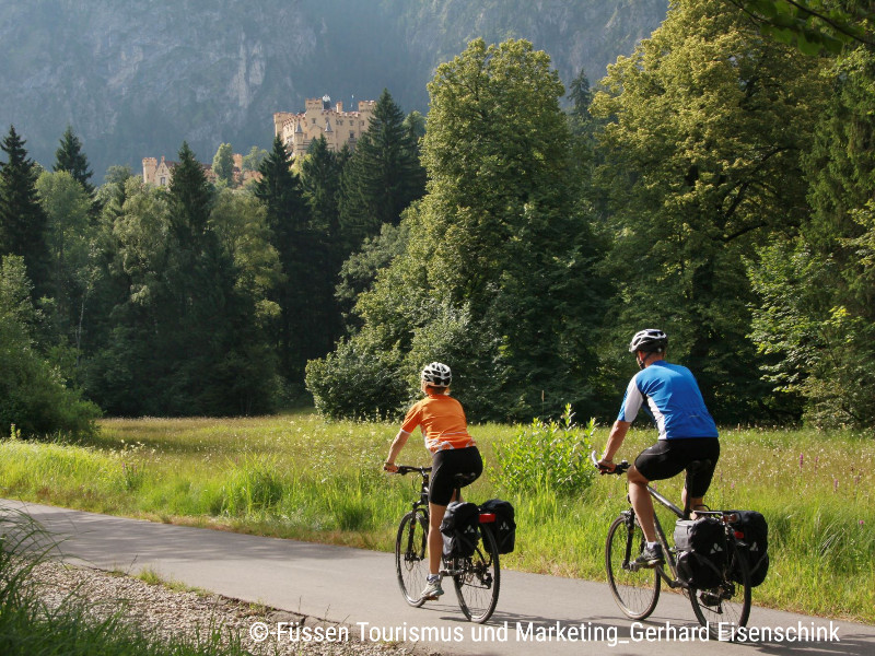 Fietsen in de omgeving van Füssen