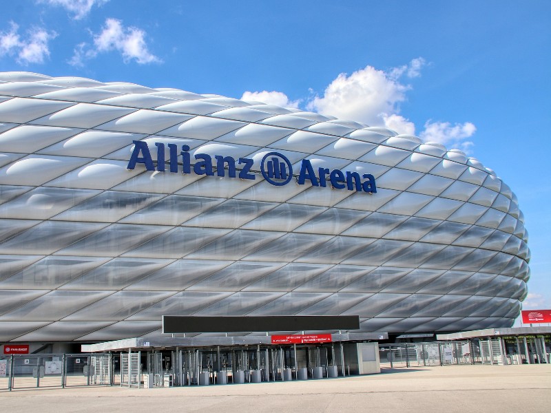 De Allianz Arena in München