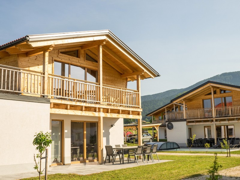 Luxe chalets in Inzell met eigen zwembad, Beieren, Duitsland, groepsaccommodatie