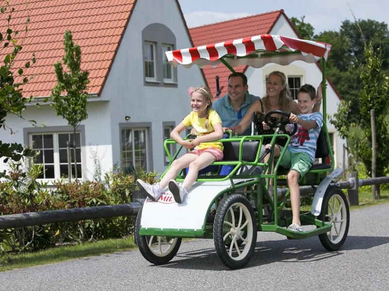 Parkauto-tje op Roompotpark Bad Bentheim.