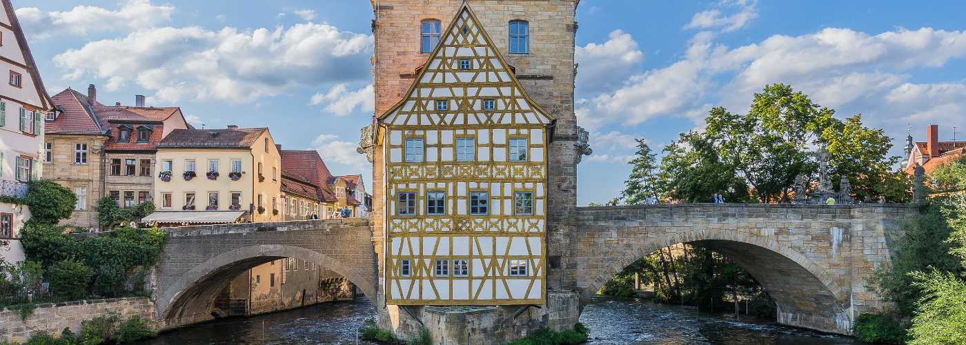 De beroemde brug in Bamberg