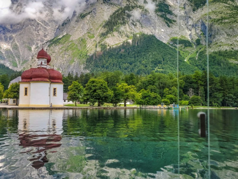 De Barthelomeüskerk bij de Königssee