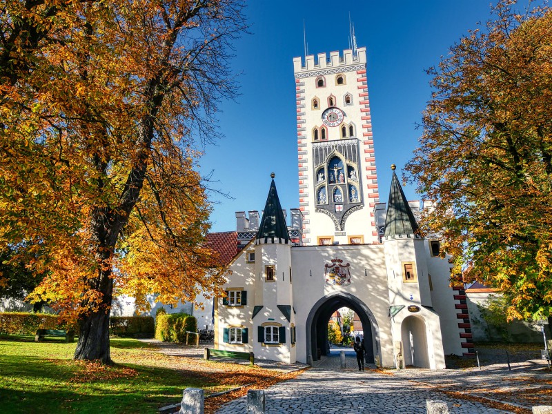 De Bayertor in Landsberg am Lech