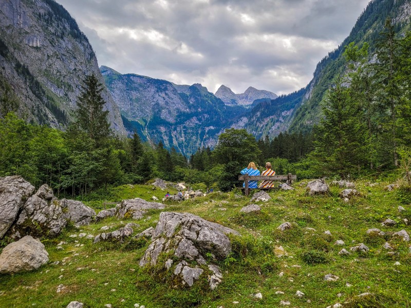 Patrick en Sabine in het Berchtesgaden National Park.