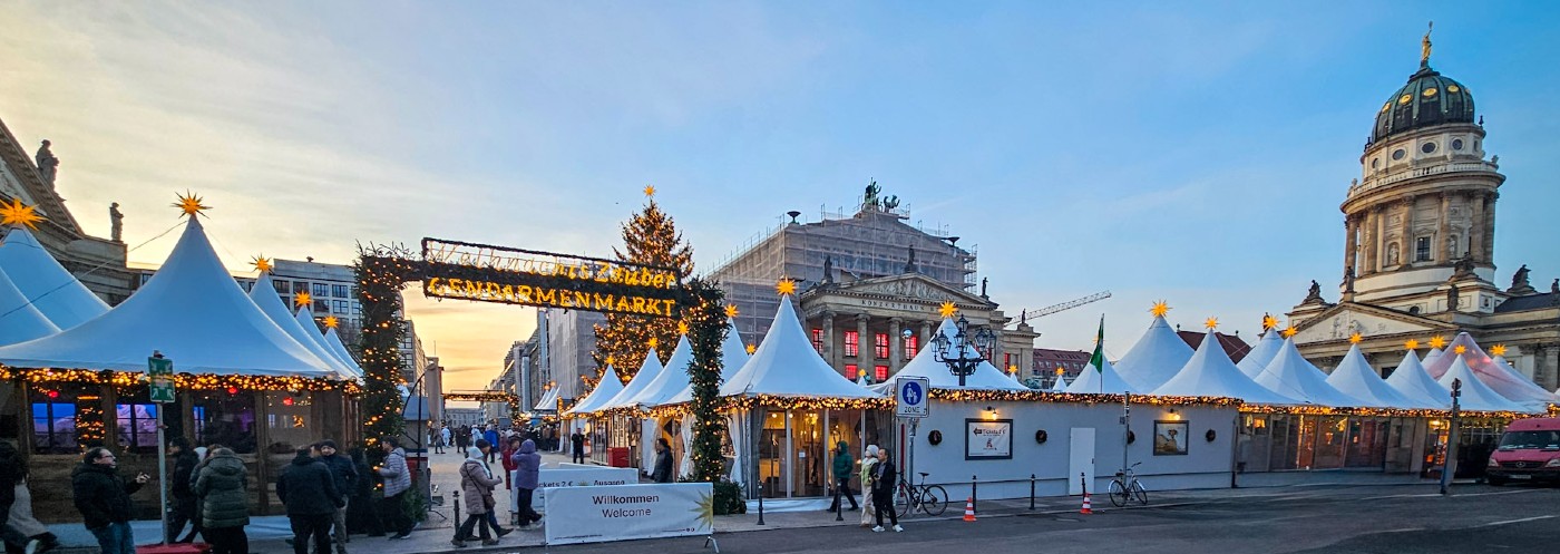 De Gendarmenmarkt in Berlijn