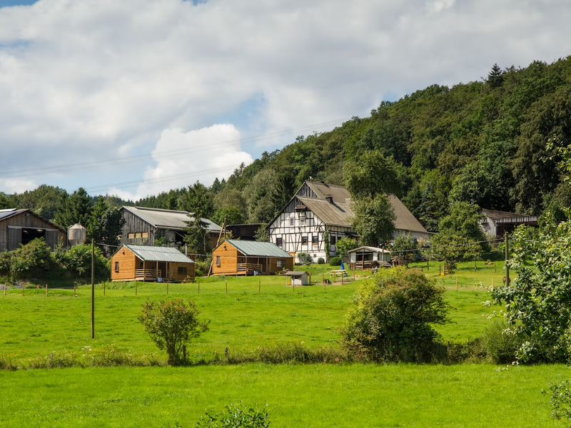 Heerlijke boerenbed camping in het Hoch Sauerland in Duitsland