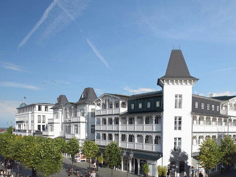 Het LOEV hotel in Rügen ligt aan het strand van de prachtige Noord Duitse kust