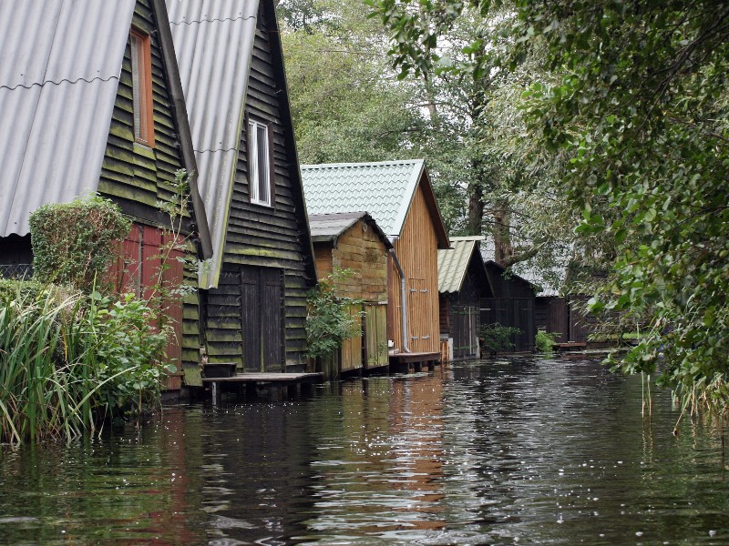 Bijzondere boothuizen aan het water