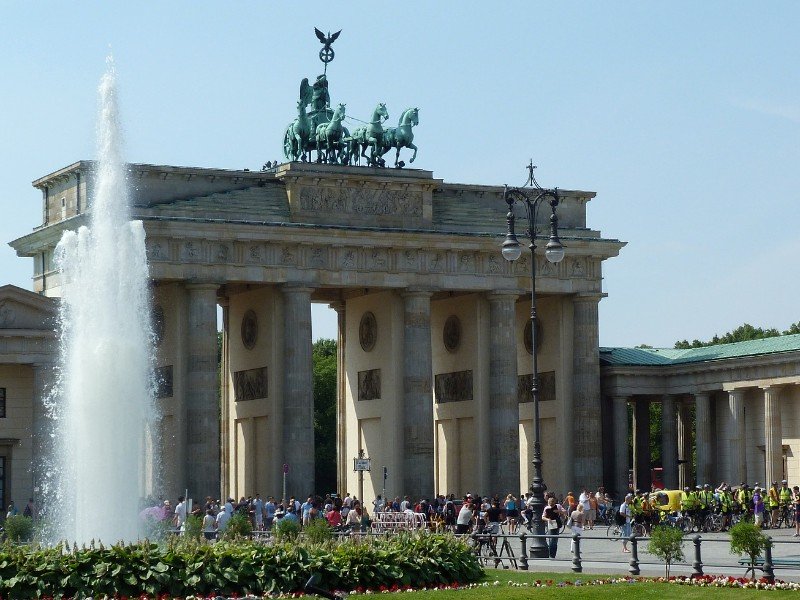 De Brandenburger Tor in Berlijn