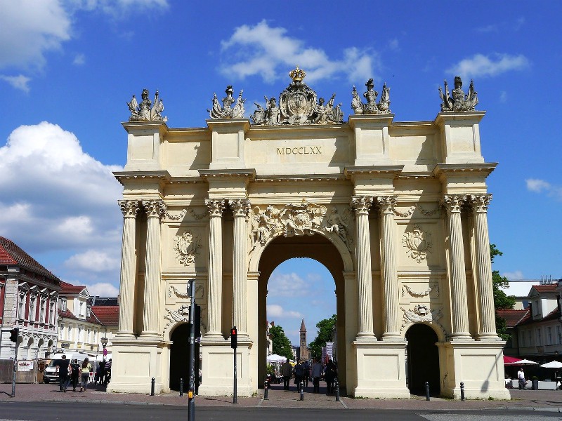 De Brandenburger Tor in Potsdam