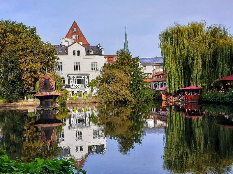 Stadtpark en Viver rond Buxtehude