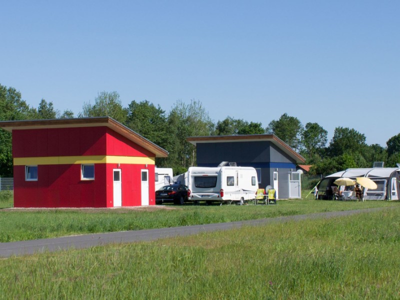 prive sanitair op campingplek