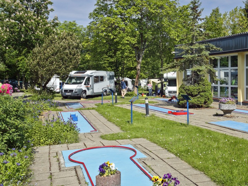 Campingpark Walkenried in de natuur van de Harz