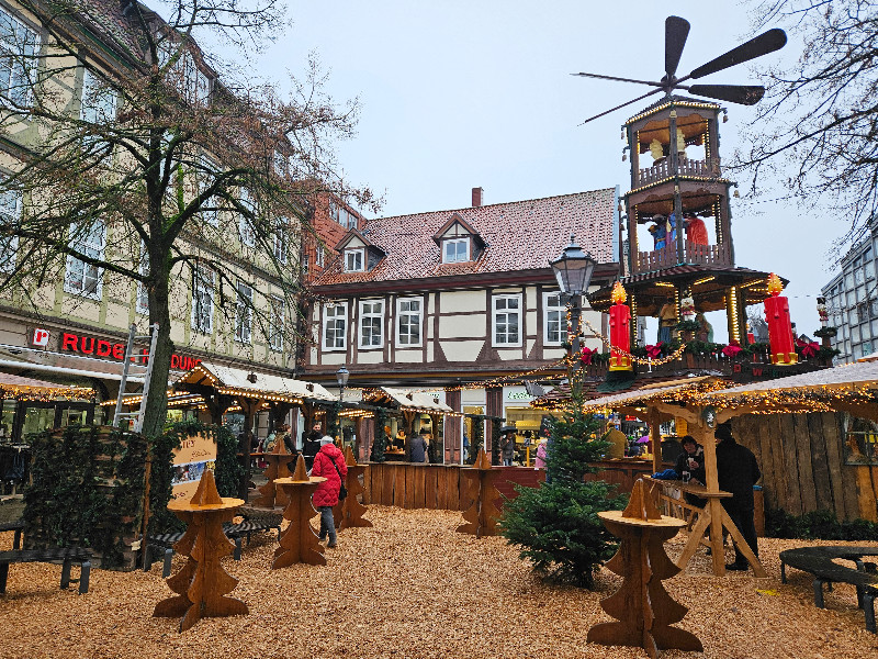 De kerstpiramide van Celle