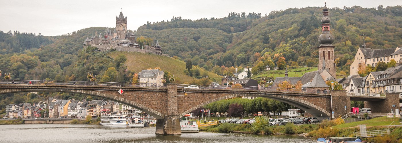 Foto door collega Cindy van Cochem aan de Moezel tijdens een paar dagen weg in de herfst in Duitsland