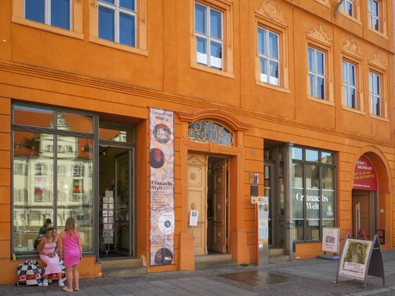 Het Cranach museum aan de Markt