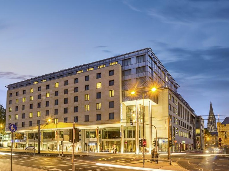 Het Dorint hotel in het centrum van Keulen.