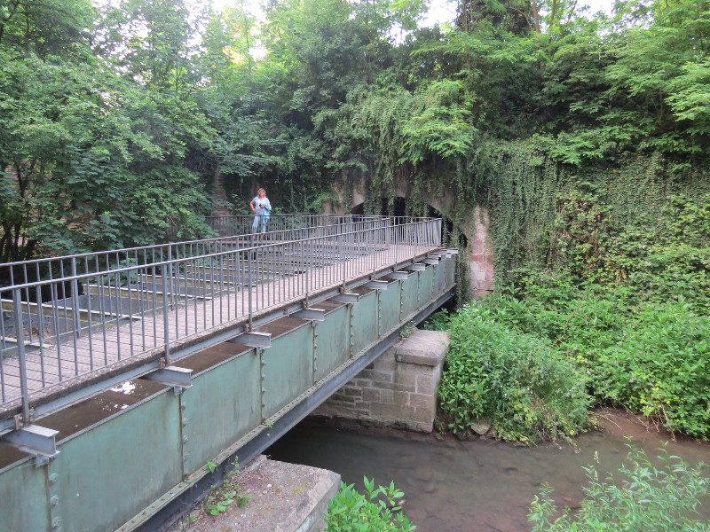 Het water viaduct in Einbeck
