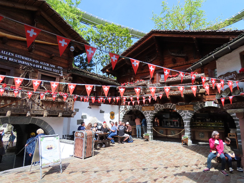 Themagebied Zwitserland in Europa-Park